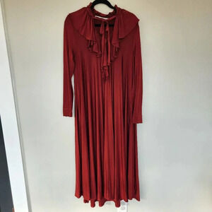 Zara Red Maxi Dress